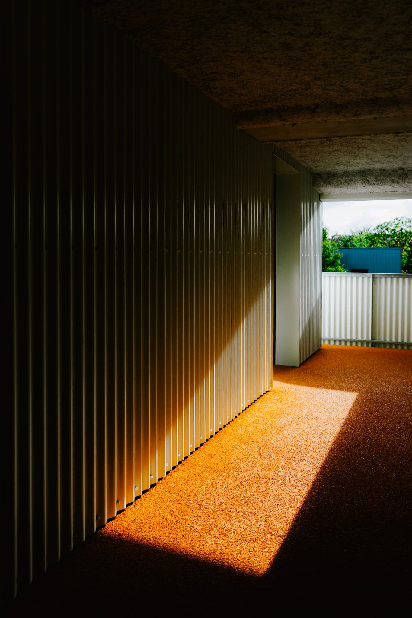 Balcon privatif du studio avec lumière naturelle