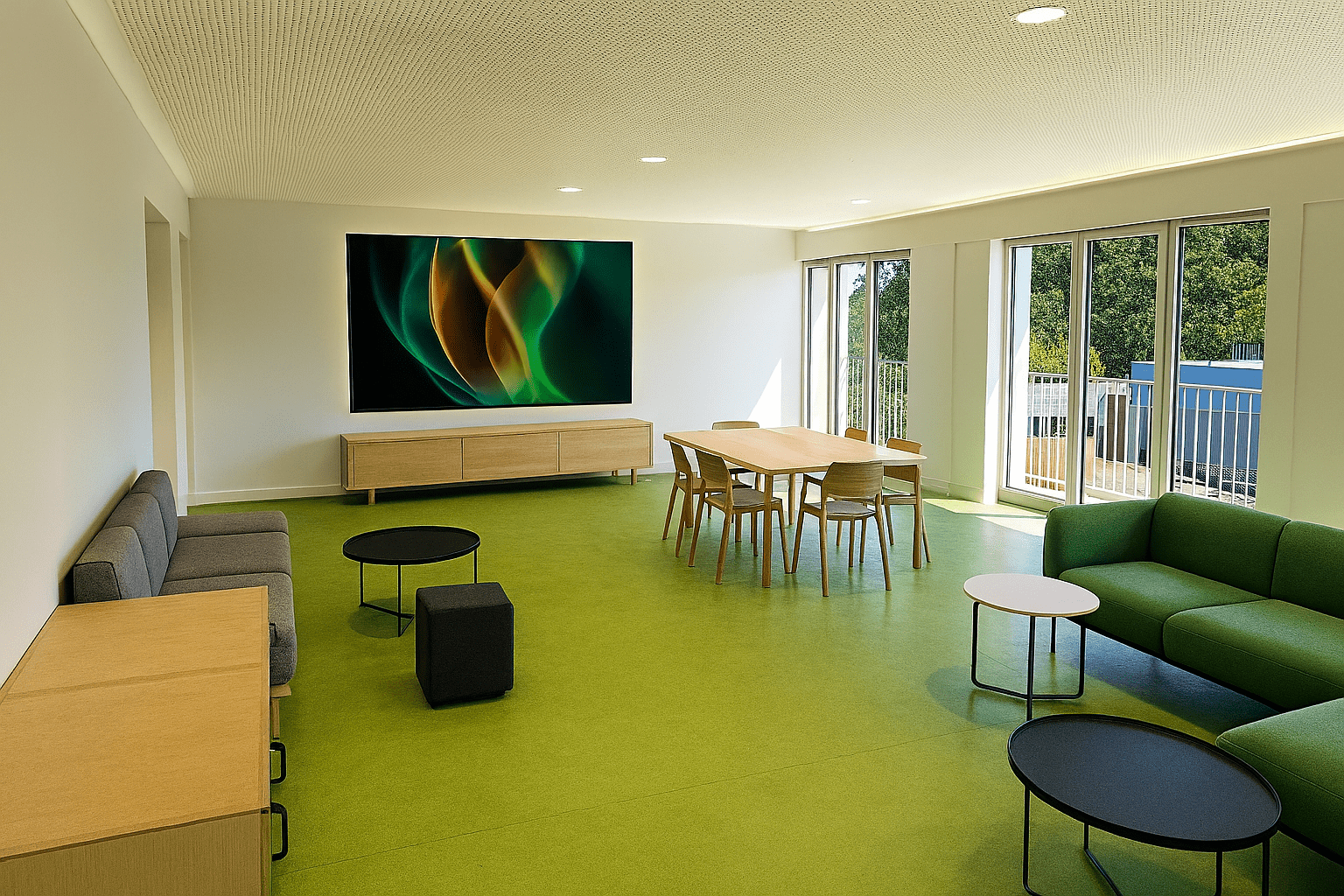 Salle collective résidence rosolino